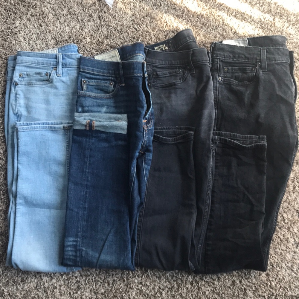Abercrombie and Hollister Skinny Jeans